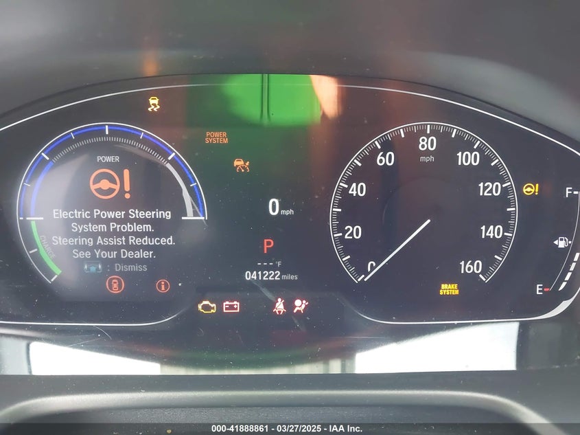 VIN 1HGCV3F2XNA032496 2022 HONDA ACCORD HYBRID SPORT