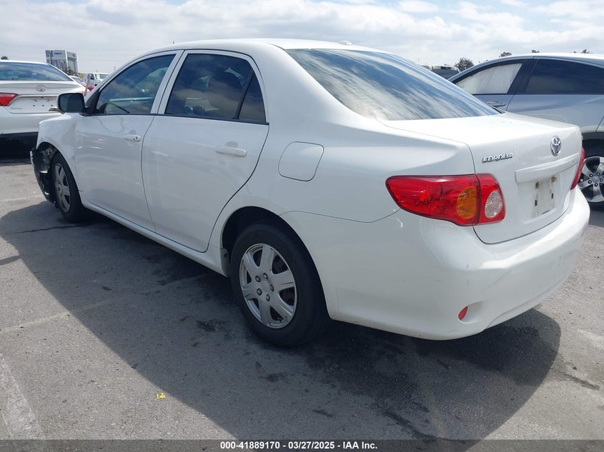 2009 TOYOTA COROLLA VIN: JTDBL40E09J038659