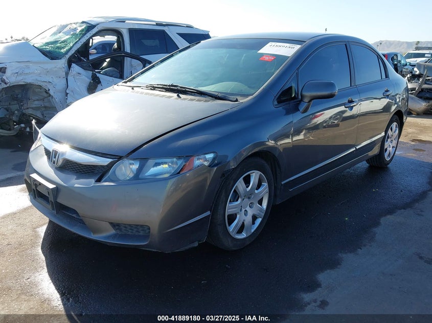 2010 HONDA CIVIC VIN: 2HGFA1F50AH323799