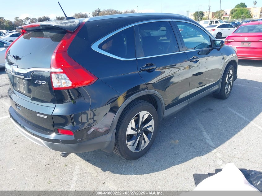 2016 HONDA CR-V TOURING - 5J6RM4H95GL018423