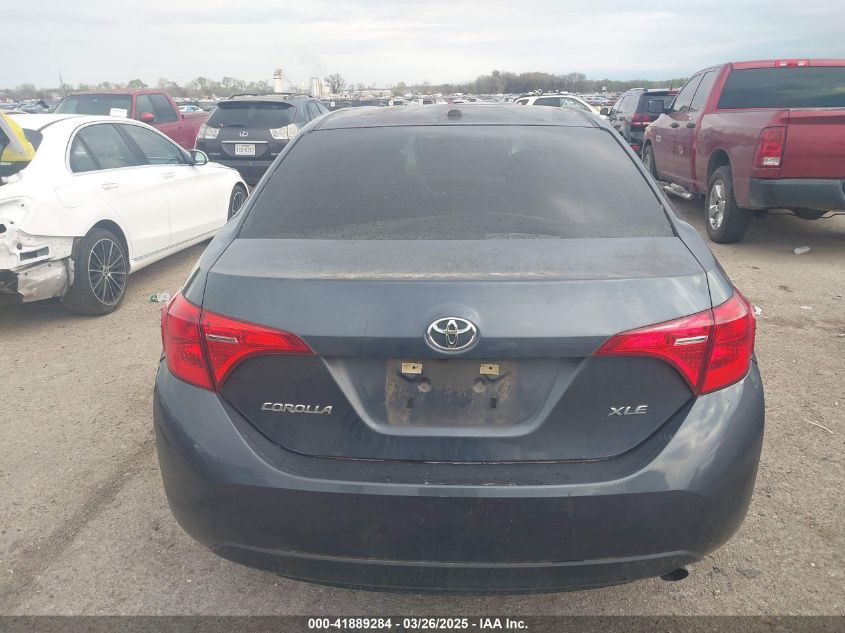 2017 Toyota Corolla Xle VIN: 5YFBURHE1HP711256 Lot: 41889284