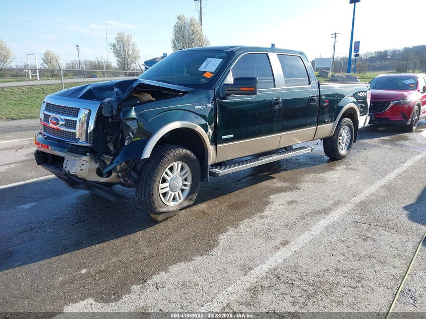 2012 FORD F-150 VIN: 1FTFW1ET3CFB33371
