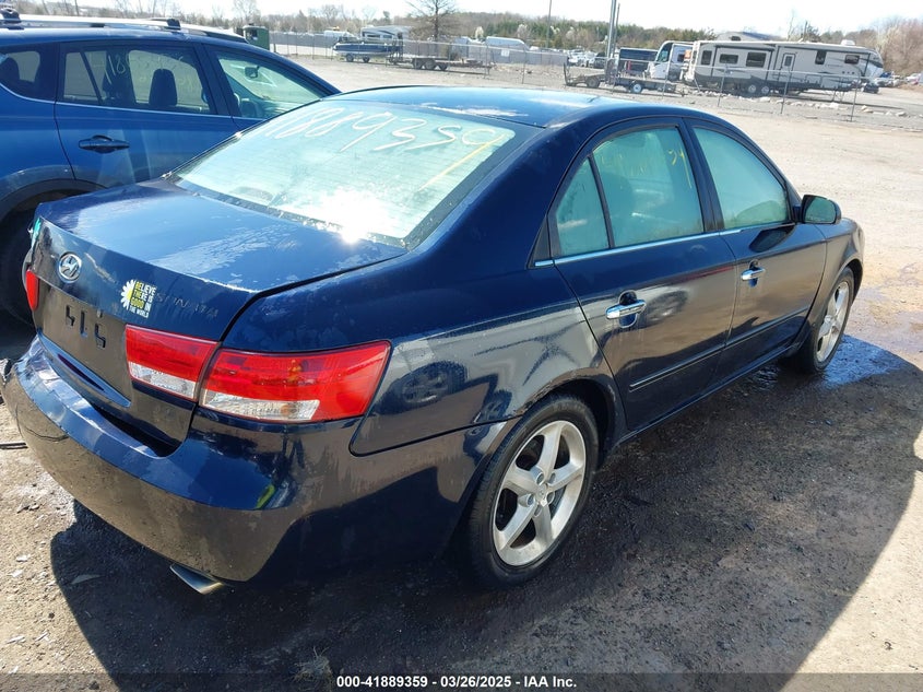 2006 HYUNDAI SONATA VIN: 5NPEU46F96H012883