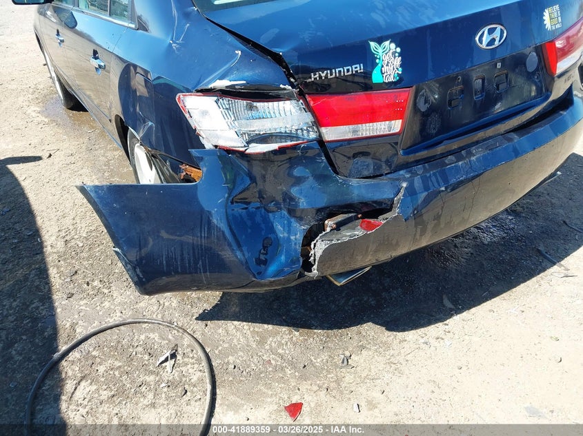 2006 HYUNDAI SONATA VIN: 5NPEU46F96H012883