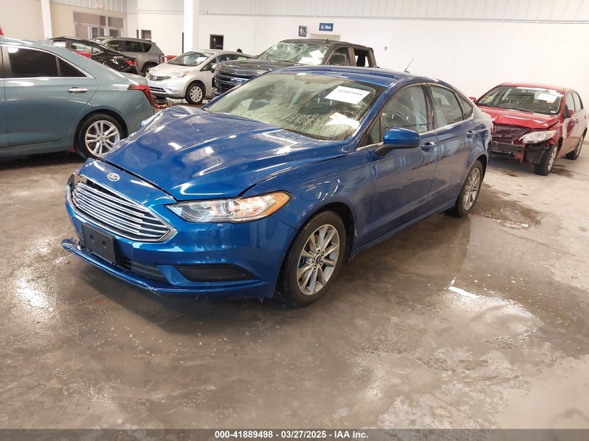 2017 FORD FUSION VIN: 3FA6P0HD0HR348167