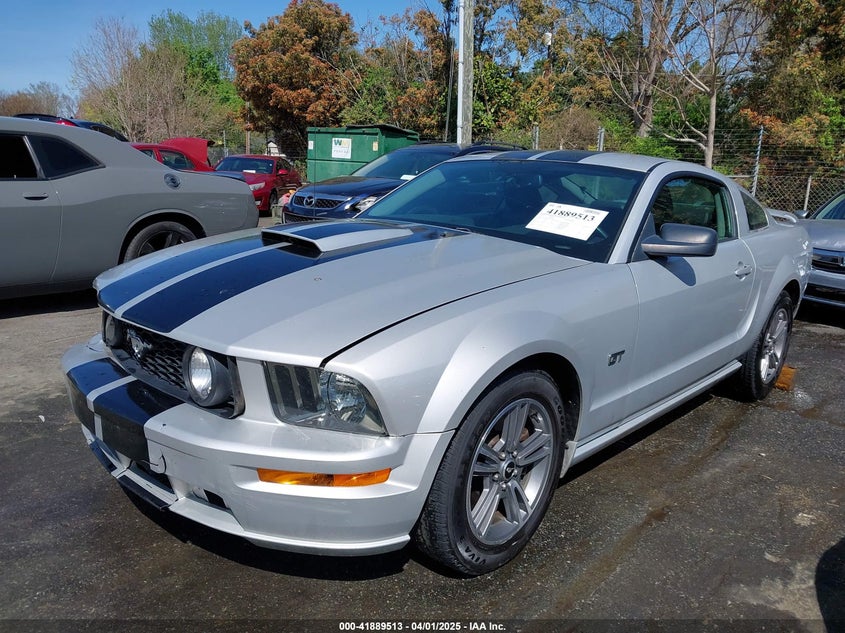 2007 FORD MUSTANG VIN: 1ZVFT82HX75266798