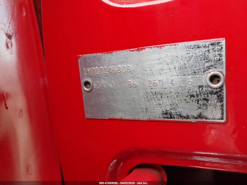 1961 Ford Thunderbird VIN: 1Y712146808 Lot: 41889595