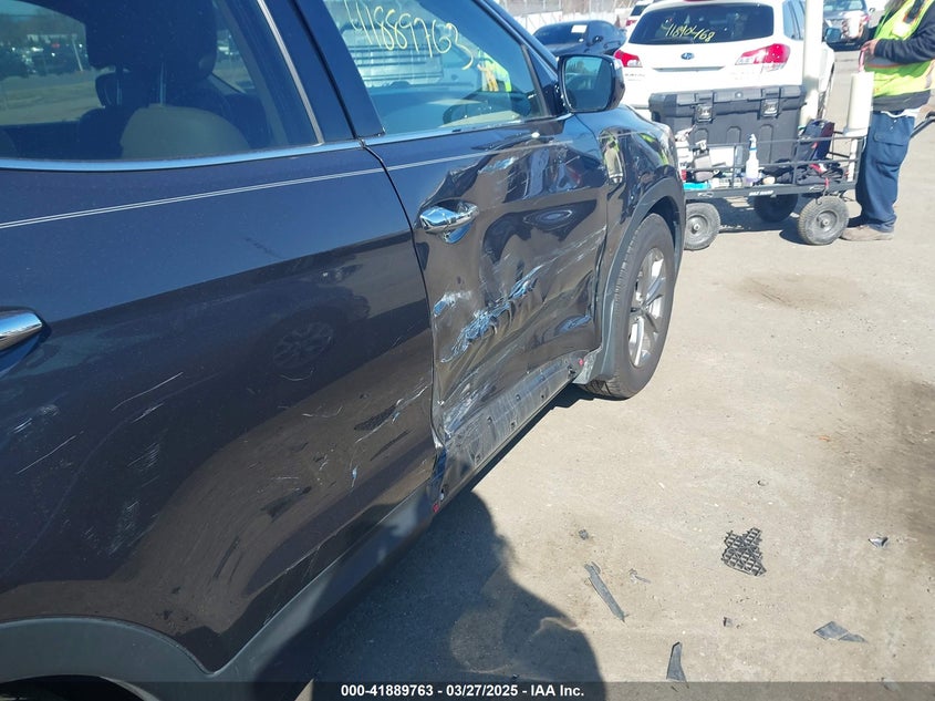 2016 HYUNDAI SANTA FE SPORT VIN: 5XYZU3LB5GG358600