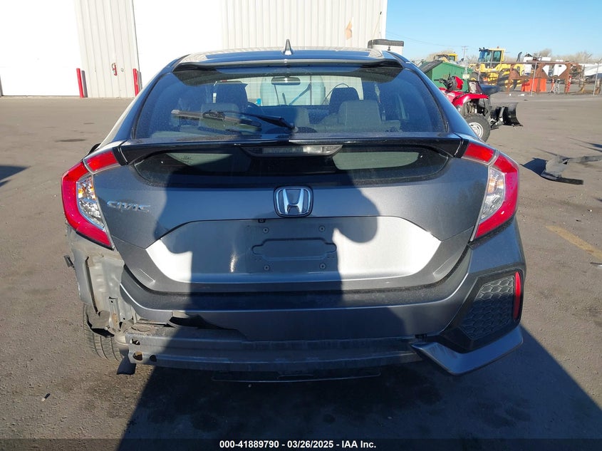 2018 HONDA CIVIC VIN: SHHFK7H58JU406459