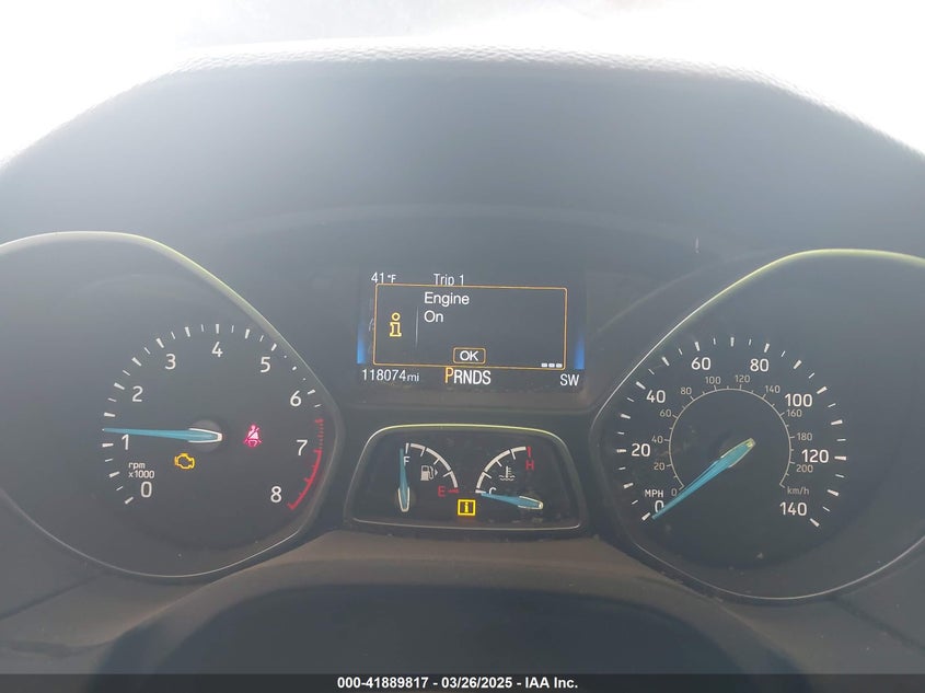 2017 FORD FOCUS VIN: 1FADP3J26HL335777