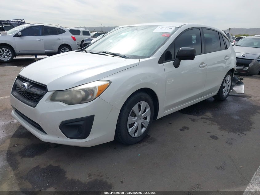 2012 SUBARU IMPREZA VIN: JF1GPAA65CG203308