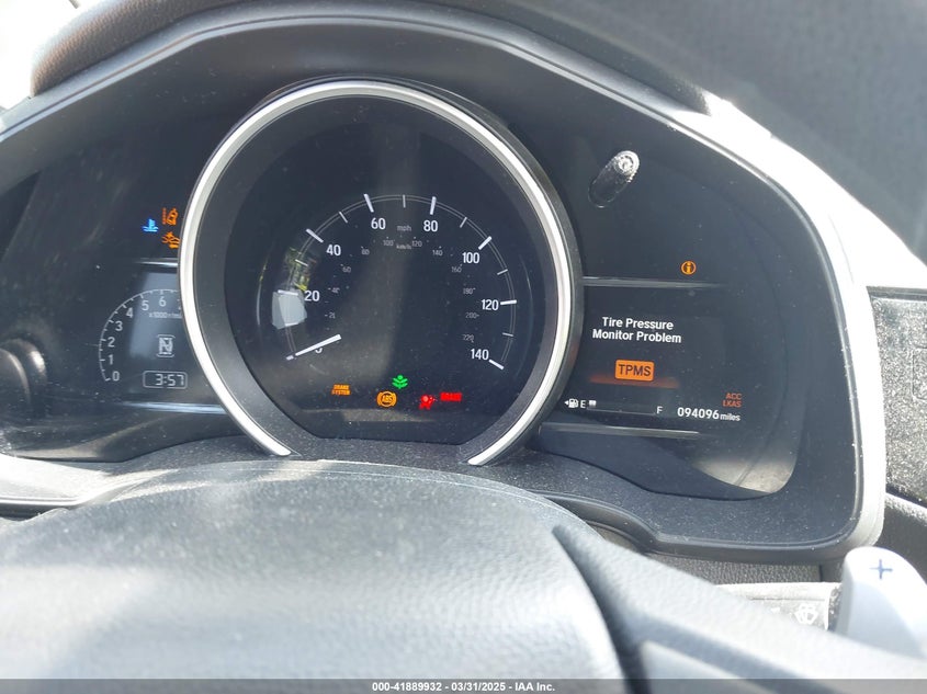 2019 HONDA FIT VIN: 3HGGK5H81KM705598