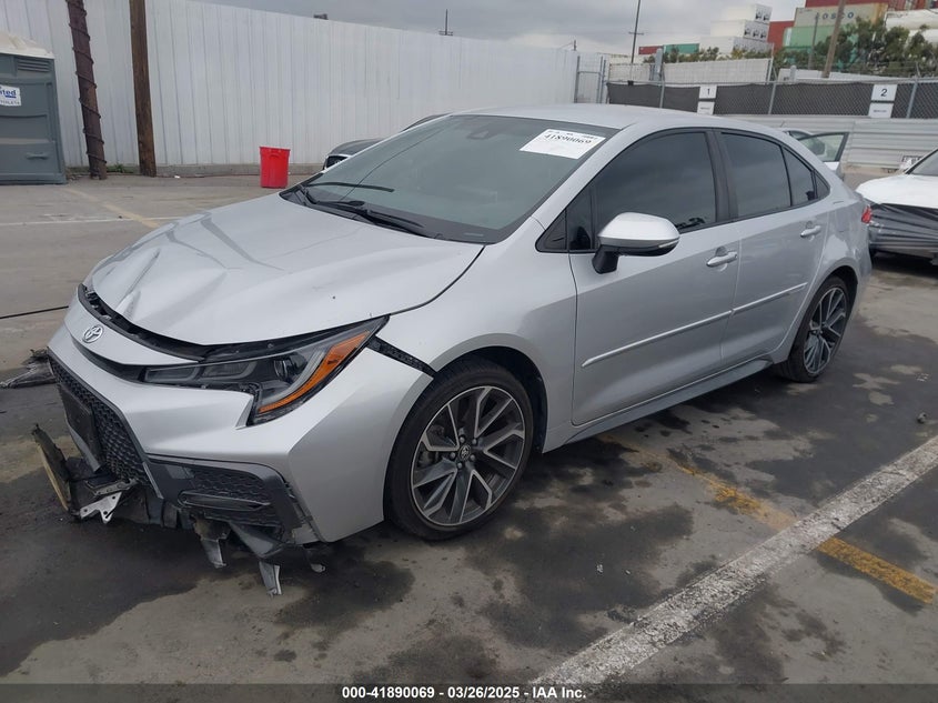 2020 TOYOTA COROLLA VIN: JTDS4RCE1LJ050249