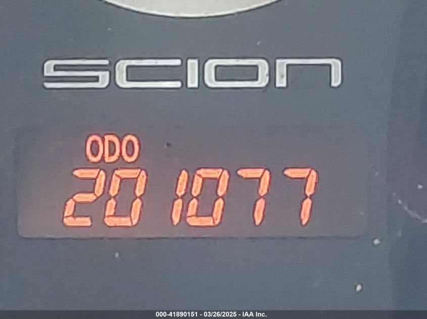 2012 Scion Tc VIN: JTKJF5C78C3042582 Lot: 41890151