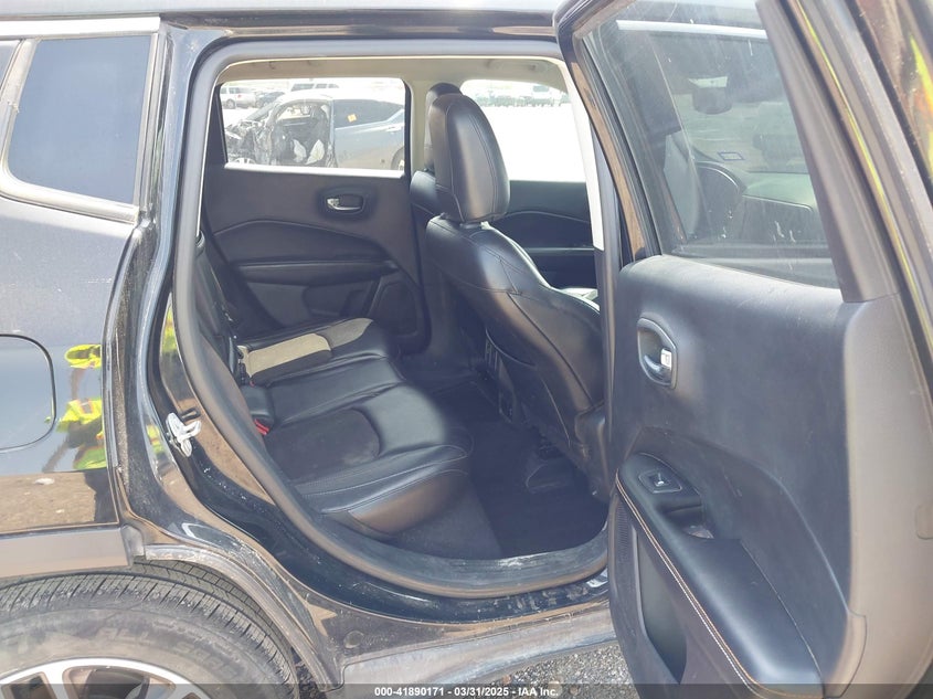 VIN 3C4NJCBB5HT632963 2017 JEEP NEW COMPASS LATITUDE FWD