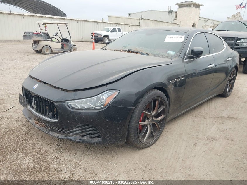 2014 MASERATI GHIBLI VIN: ZAM57RTA1E1113656