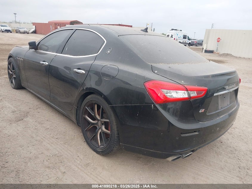 2014 MASERATI GHIBLI VIN: ZAM57RTA1E1113656