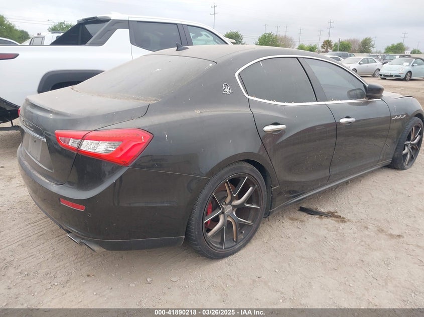 2014 MASERATI GHIBLI VIN: ZAM57RTA1E1113656
