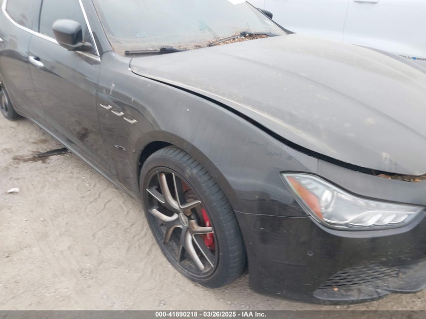 2014 MASERATI GHIBLI VIN: ZAM57RTA1E1113656