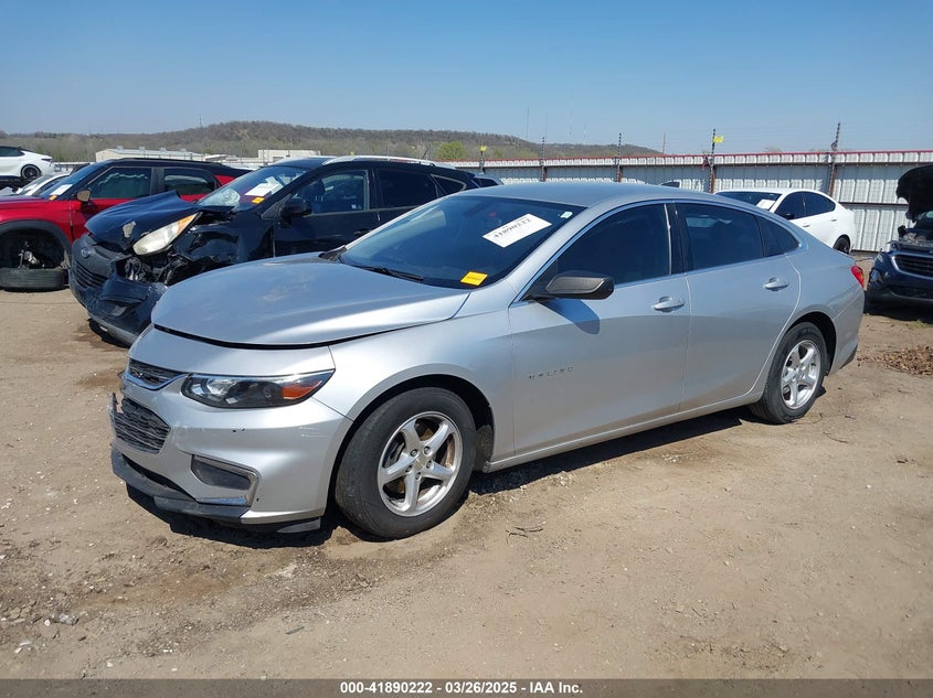 2017 CHEVROLET MALIBU LS - 1G1ZB5STXHF156618