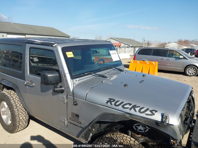 2016 JEEP WRANGLER / VIN: 1C4GJWAG6GL146356