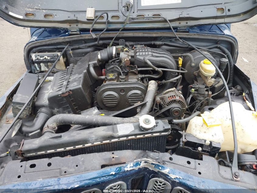 2004 Jeep Wrangler Se VIN: 1J4FA291X4P791319 Lot: 41890302