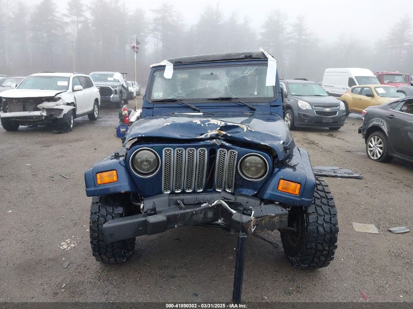 2004 Jeep Wrangler Se VIN: 1J4FA291X4P791319 Lot: 41890302