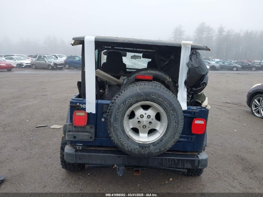2004 Jeep Wrangler Se VIN: 1J4FA291X4P791319 Lot: 41890302