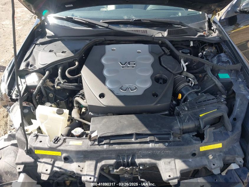 2006 Infiniti G35X VIN: JNKCV51F36M612353 Lot: 41890317