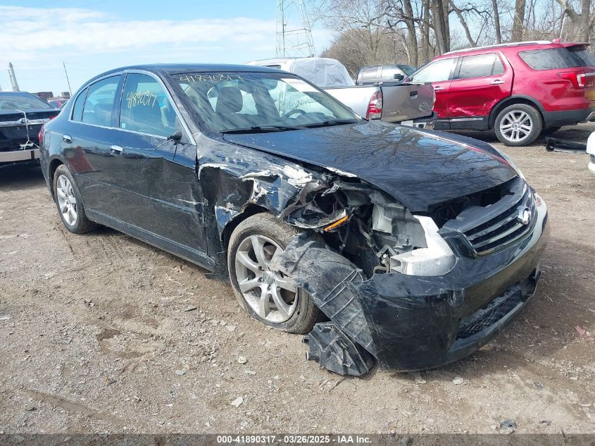 2006 Infiniti G35X VIN: JNKCV51F36M612353 Lot: 41890317