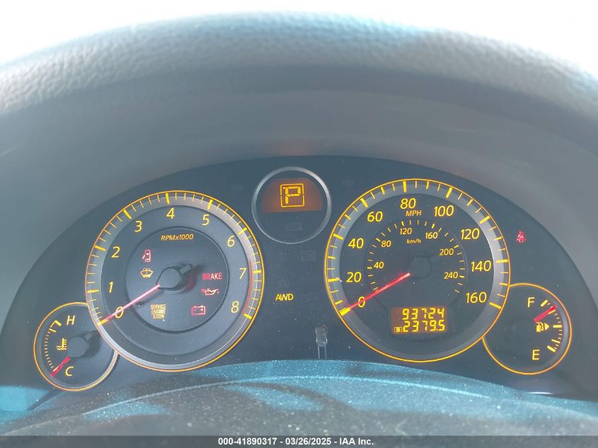 2006 Infiniti G35X VIN: JNKCV51F36M612353 Lot: 41890317