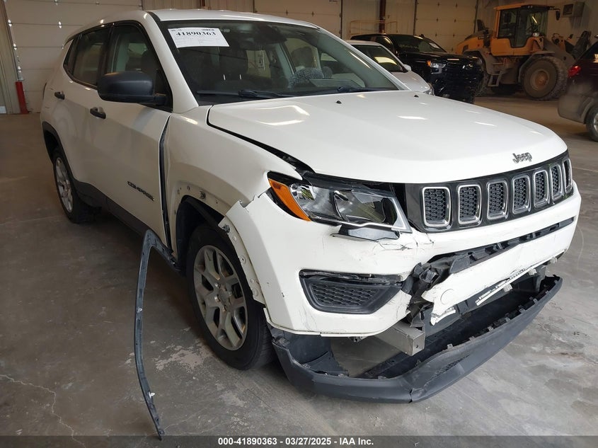 2018 JEEP COMPASS SPORT FWD - 3C4NJCAB4JT318163