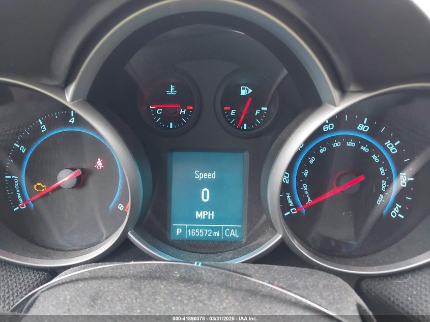2012 CHEVROLET CRUZE VIN: 1G1PG5SC7C7165711