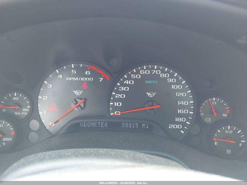 2000 Chevrolet Corvette Hardtop VIN: 1G1YY12G7Y5115827 Lot: 41890391