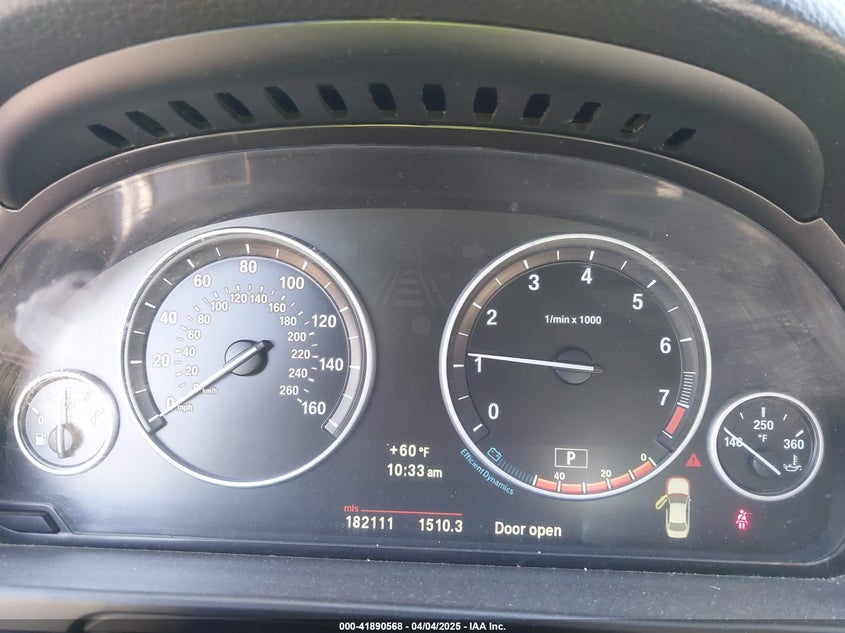 2012 BMW 535I VIN: WBAFR7C57CC813058