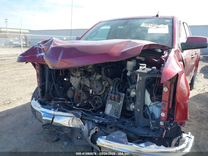 2015 Chevrolet Silverado 1500 1Lt/2Lt VIN: 1GCVKREC1FZ207296 Lot: 41890676