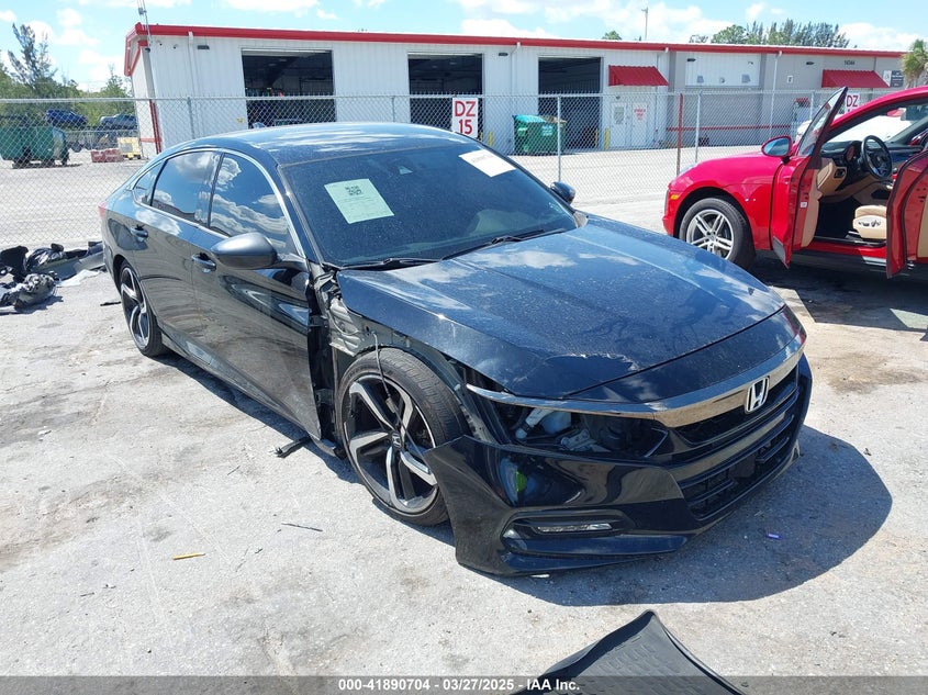 2019 HONDA ACCORD VIN: 1HGCV1F31KA056615