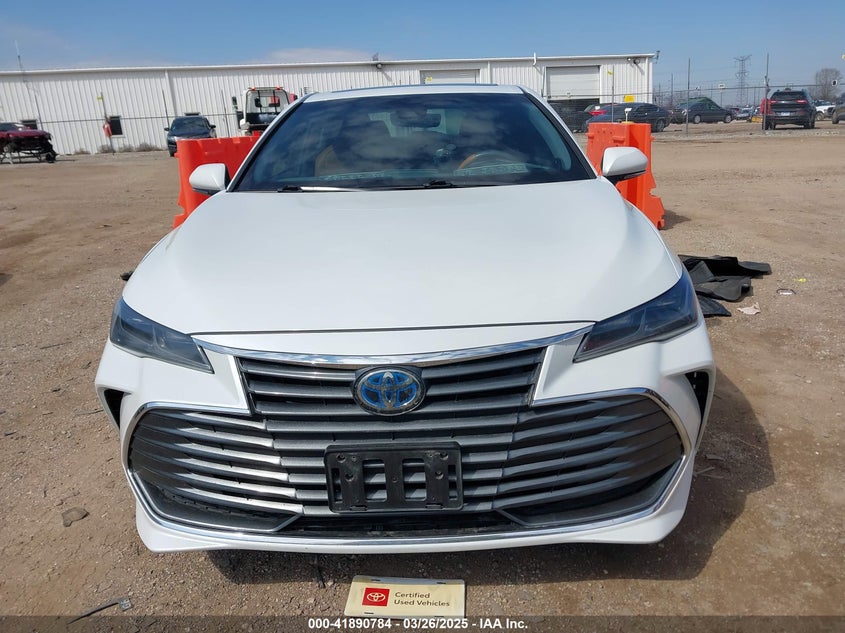 2020 TOYOTA AVALON HYBRID VIN: 4T1C21FB1LU016447