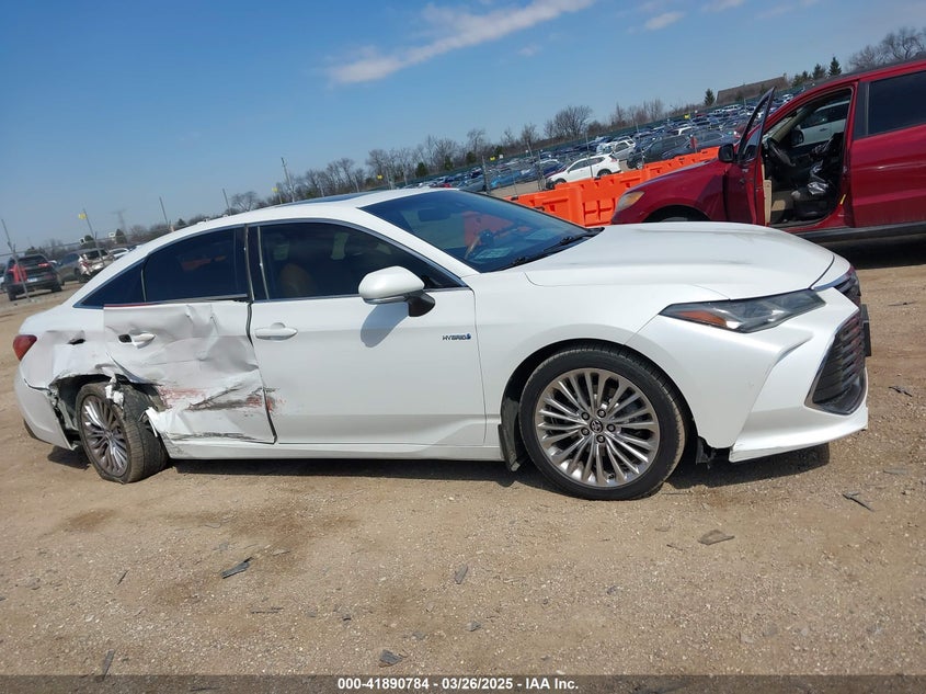 2020 TOYOTA AVALON HYBRID VIN: 4T1C21FB1LU016447