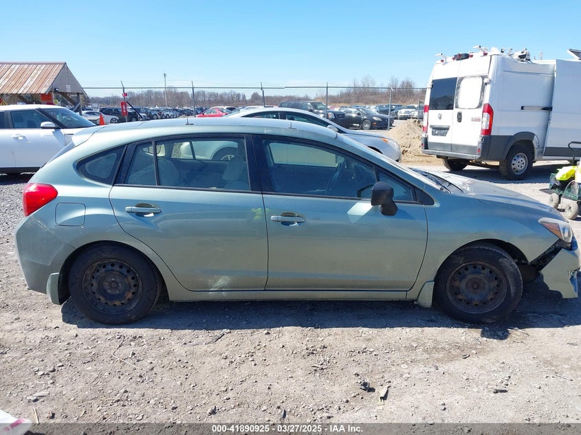 2015 SUBARU IMPREZA VIN: JF1GPAA69FG284124