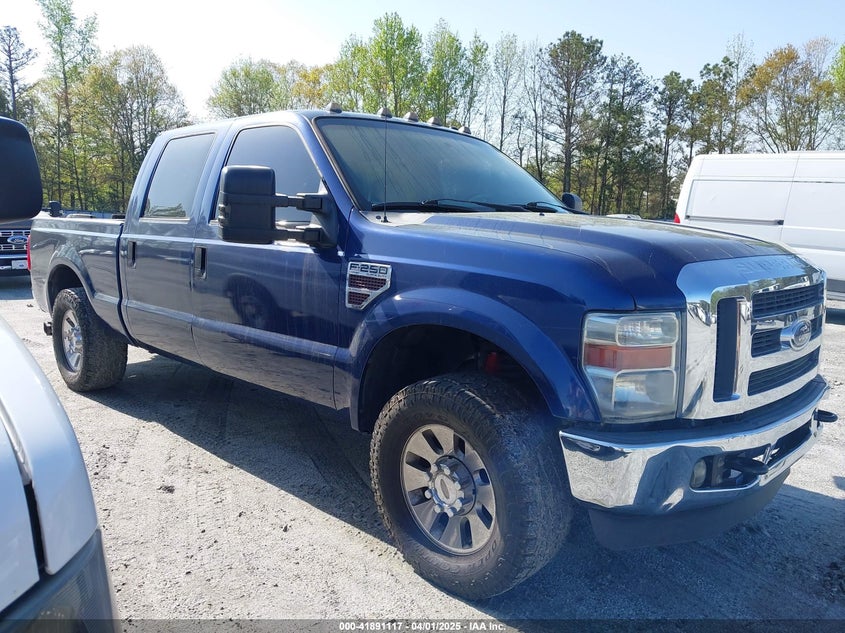 2008 FORD F-250 VIN: 1FTSW20RX8ED08535