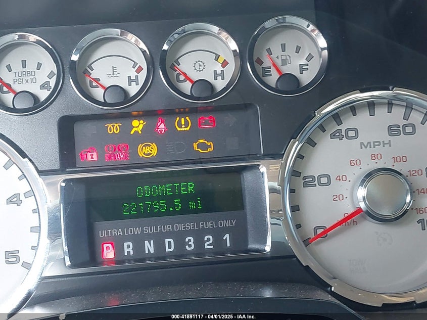 2008 FORD F-250 VIN: 1FTSW20RX8ED08535