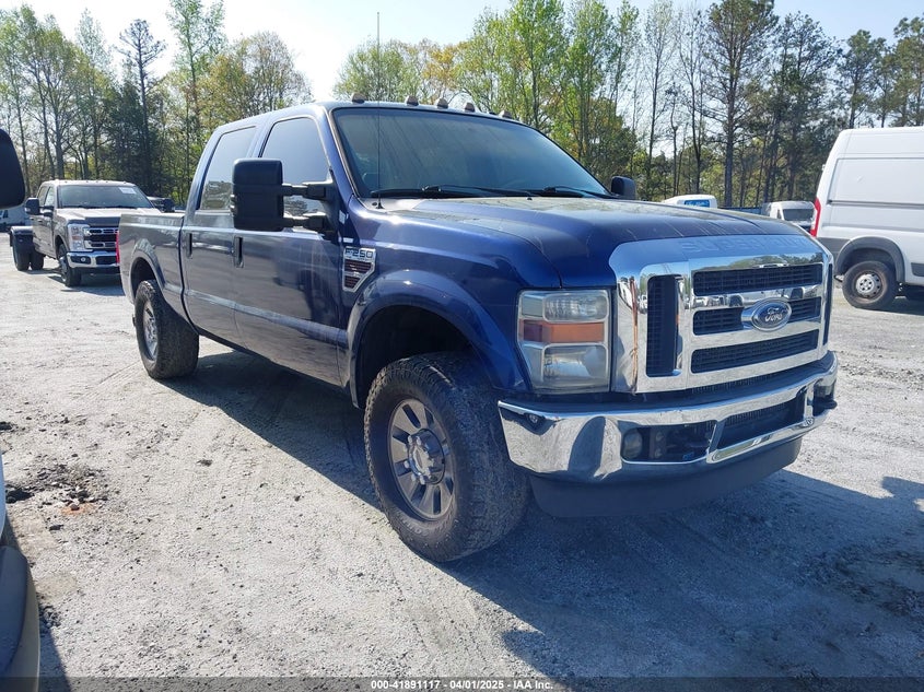 2008 FORD F-250 VIN: 1FTSW20RX8ED08535