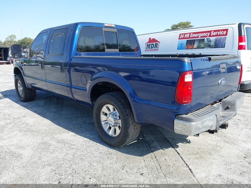 2008 FORD F-250 VIN: 1FTSW20RX8ED08535