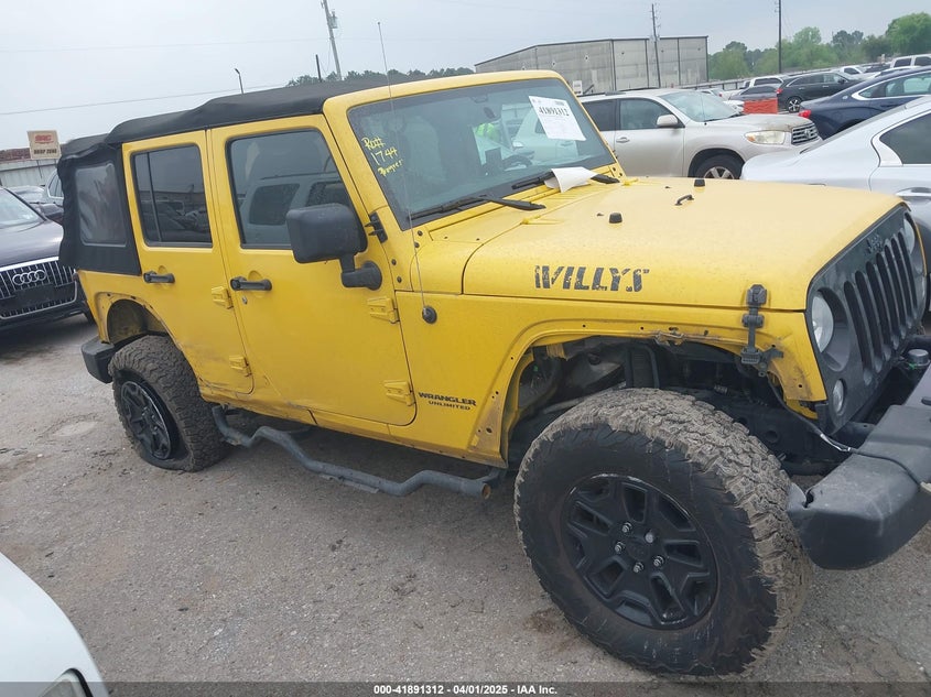 2015 JEEP WRANGLER UNLIMITED VIN: 1C4BJWDG4FL581994