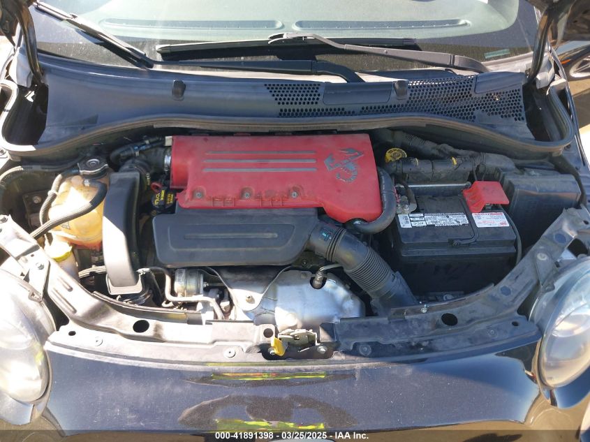 2015 Fiat 500 Abarth VIN: 3C3CFFFH6FT503575 Lot: 41891398