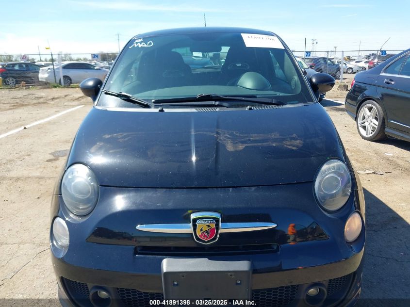 2015 Fiat 500 Abarth VIN: 3C3CFFFH6FT503575 Lot: 41891398