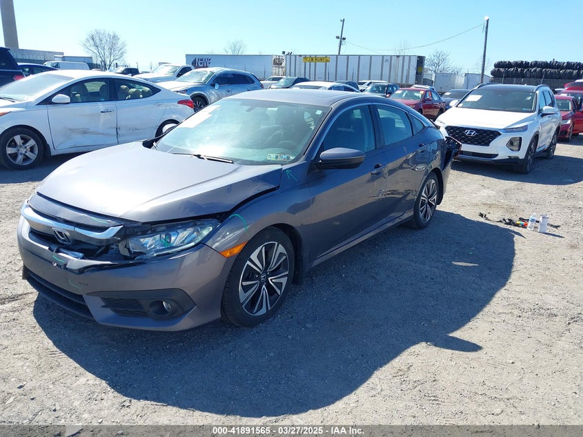 2017 HONDA CIVIC VIN: 2HGFC1F37HH633354