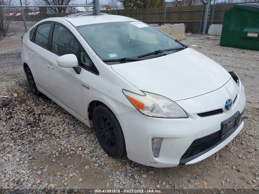 2012 TOYOTA PRIUS VIN: JTDKN3DU6C5398119
