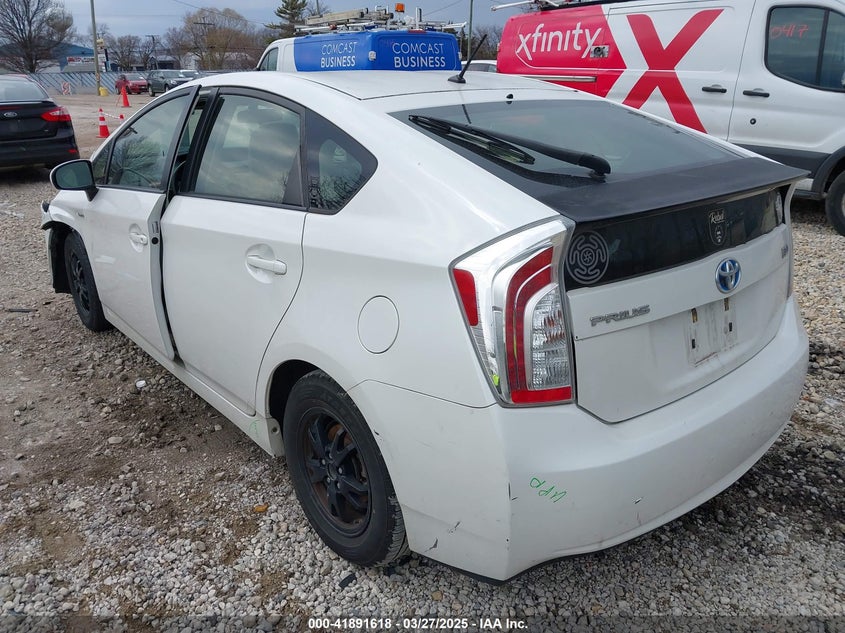 2012 TOYOTA PRIUS VIN: JTDKN3DU6C5398119